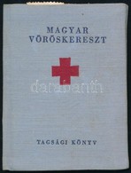 1957 Magyar Vöröskereszt Tagsági Igazolvány Segélybélyegekkel - Non Classés
