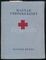 1957 Magyar Vöröskereszt Tagsági Igazolvány Segélybélyegekkel - Unclassified