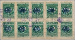 Szeged 1923 Okmánykivágás (54.000) - Non Classés