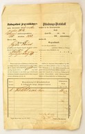 1868 Szegvár Adó Tartozás Miatti Zálogolási Jegyzőkönyv - Unclassified