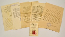 Cca 1928-1950 A Magyarországi Szlovákok Demokratikus Szövetsége / Sväz Demokratických Slovákov V Maďarsku 5 Db Hivatalos - Ohne Zuordnung