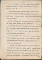 1957-1958 Vas Zoltán (1903-1983) író, 56-os államminiszter Részére Megküldött Két Hivatalos Levél: Az Egyikben Az MSZMP  - Sin Clasificación