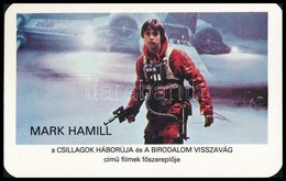 1983 Mark Hamill, A Csillagok Háborúja és A Birodalom Visszavág Főszereplője, Star Wars, Kártyanaptár - Pubblicitari