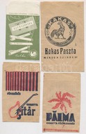 4 Db Reklámos Papírtasak, Közötte Három Cigarettás/dohányos - Publicidad