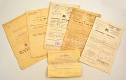 1915-1918 7 Db Különféle Osztrák-magyar Katonai Okmány: Nyílt Parancs, Szabadságigazolás, Stb. - Other & Unclassified