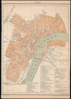 Cca 1890 Szeged Térképe 20x30 Cm - Sonstige & Ohne Zuordnung