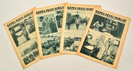 Cca 1930-1940 4 Db Képes újság Mussolinivel és Hitlerrel A Címlapon - Unclassified