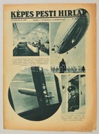 1937 A Hindenburg Léghajó Katasztrófája. A Képes Pesti Hírlapban - Zonder Classificatie