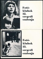 1976-1978 Fotóklubok Szegedi Szalonja, 3 Db Katalógus - Unclassified