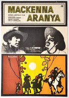 Cca 1980 Mackenna Aranya, Amerikai Western Film Felújítása, Plakát, Főszereplők: Gregory Peck, Omar Sharif, Telly Savala - Otros & Sin Clasificación