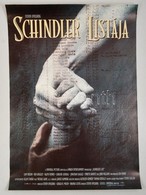 1993 Schindler Listája, Amerikai Film Plakát, Rendezte: Steven Spielberg, 83x58 Cm / Schindler's List, Poster, 83x58 Cm - Other & Unclassified