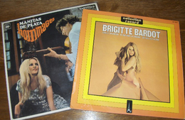 2 LP 33 T Collection Record AZ Par Brigitte Bardot & Hommages Par Manitas De Plata - Ediciones De Colección