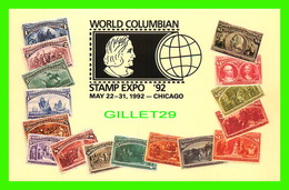 FDC - WORLD COLUMBIAN STAMP EXPO 1992 IN CHICAGO - B. SHACKMAN & CO - - Cartes-Maximum (CM)