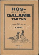 Köves Gábor Zoltán: Hús- (haszon) Galamb Tartás. Bp.,1946, Athenaeum, 31 P. Kiadói Papírkötésben. - Zonder Classificatie