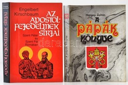 Vegyes Könyvtétel, 2 Db: 
Hangay Zoltán: A Pápák Könyve. A Római Pápák Szent Pétertől II. János Pálig. Bp.,1991, Trezor. - Zonder Classificatie