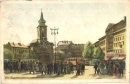 ** * 16 Db VEGYES Magyar Városképes Lap / 16 Mixed Hungarian Town-view Postcards - Non Classés