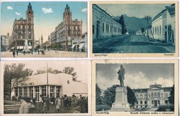 ** * 10 Db RÉGI Történelmi Magyar Városképes Lap / 10 Pre-1945 Historical Hungarian Town-view Postcards - Unclassified