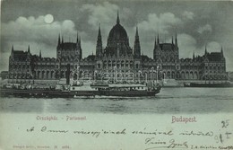 ** * 3 Db Régi Magyar Városképes Lap: Budapest, Esztergom / 3 Pre-1945 Hungarian Town-view Postcards - Unclassified