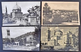 ** * 140 Db MODERN Magyar Városképes Lap Templomokról / 140 Modern Hungarian Town-view Postcards With Churches - Ohne Zuordnung