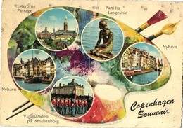 ** * 54 Db MODERN Nyugat-európai és Amerikai Városképes Lap / 54 Modern Western-European And American Town-view Postcard - Unclassified