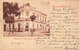 T2 1902 Balassagyarmat, Fő és Teleki Utca Sarka, Gyógyszertár, Darvai Ármin Kiadása - Non Classés
