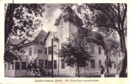 T2 Balatonmáriafürdő, Dr. Szigethy Szanatórium - Unclassified