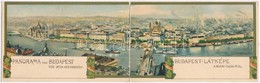 T3/T4 Budapest, Látkép A Budai Oldalról, Litho Panorámalap / Panoramacard Litho S: Rosenberger (r) - Unclassified