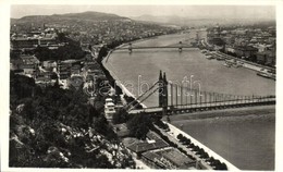 ** T2 Budapest I. Látkép A Gellérthegyről, Erzsébet Híd, Lánchíd, Döbrentei Tér, Királyi Vár - Unclassified