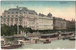 T2 Budapest V. Grand Hotel Ritz, Villamosok, Uszály. N.M. Bp.I. - Unclassified