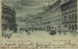 * T3 Budapest VIII. József és Erzsébet Körút, Hotel Rémi Szálloda, M. Kir. Technológiai Iparmúzeum, Villamosok, Tél. D.  - Unclassified