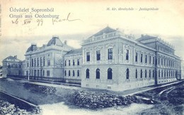 T2 1899 Sopron, M. Kir. Törvényház, útépítés - Zonder Classificatie