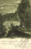 T2 1907  Bikszád-gyógyfürdő, Baile Bixad; Vízi Malom A Faluban. Divald Károly Fia / Watermill In The Village - Zonder Classificatie