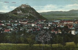 * T3 Déva, Deva; Látkép, Vár. Kiadja Hirsch Adolf / General View, Castle (Rb) - Zonder Classificatie