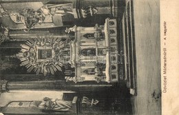 T2 Máriaradna, Radna; Templom Belső, Kegyoltár / Church Interior, Altar - Unclassified