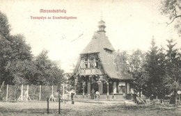 T2/T3 1909 Marosvásárhely, Targu Mures; Teniszpálya Az Erzsébetligetben / Tennis Court, Park, Sport (EK) - Unclassified