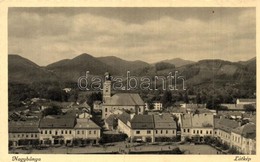 T2/T3 Nagybánya, Baia Mare; Fő Tér, Látkép, Gergely Gyula üzlete, Braun Miklós Kiadása / Main Square, General View (EK) - Zonder Classificatie