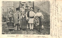 T2/T3 1906 Petrozsény, Petrosani; Havasi Oláhok. Herz Arnold Kiadása / Romanian Folklore From Wallachia (fl) - Zonder Classificatie