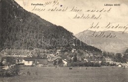 T2 1915 Fenyőháza, Lubochna; Látkép Délről. John Nándnorné Szállodás Levele / View From South. Letter Of A Hotelier - Unclassified