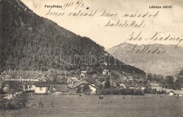 T2 1915 Fenyőháza, Lubochna; Látkép Délről. John Nándnorné Szállodás Levele / View From South. Letter Of A Hotelier - Sin Clasificación