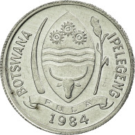 Monnaie, Botswana, Thebe, 1984, British Royal Mint, TTB, Aluminium, KM:3 - Botswana