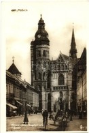 ** T1 Kassa, Kosice; Hlavna Ulica / Hauptstrasse / Fő Utca, Templom / Main Street, Church - Ohne Zuordnung