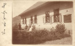 * T2 1906 Nagyhársas, Nagy-Lipnik, Velky Lipník; Anyakönyvvezetői Hivatal / Registry Office. Photo - Unclassified