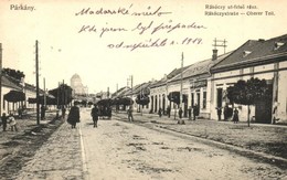 ** T2 Párkány, Stúrovó; Rákóczy út Felső Része, Kereskedelmi Részvénytársaság. Gondos Nyomda Kiadása / Street View,  Com - Zonder Classificatie