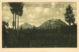 ** T1 Tátraszéplak, Weszterheim, Tatranska Polianka; Gerlachfalvi-csúcs, Koncsiszta / Mountain Peaks - Unclassified