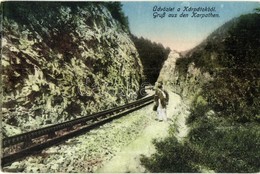 ** T2 Kárpátok, Vasúti Sín / Carpathian Mountains, Railway Line - Unclassified