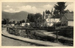 T2 Perecseny, Perechyn, Perecin; Utcakép Templommal / Street View With Church - Ohne Zuordnung