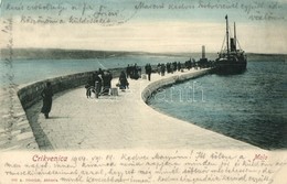 ** Crikvenica, Cirkvenica - 7 Db Régi Városképes Lap / 7 Pre-1945 Town-view Postcards - Ohne Zuordnung