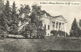 T2/T3 1912 Máriabeszterce, Máriabisztrica, Marija Bistrica; Hellenbach Kastély / Castle (EK) - Zonder Classificatie