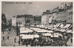 ** T1 Zagreb, Jelacicev Trg / Jelacic Square - Zonder Classificatie