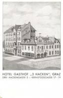 T2/T3 Graz, Hotel Gasthof '3 Hacken' (kopott Sarok / Worn Corner) - Ohne Zuordnung